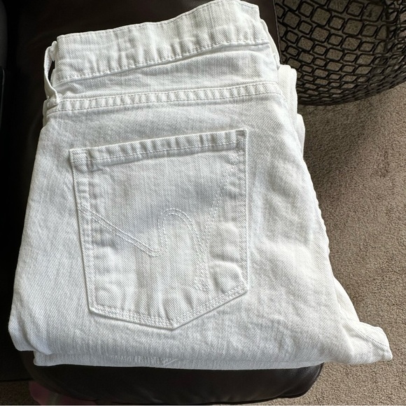 Citizens of Humanity Amber #263 stretch White Flare Boho Festival Jeans Size 29 - Picture 11 of 11